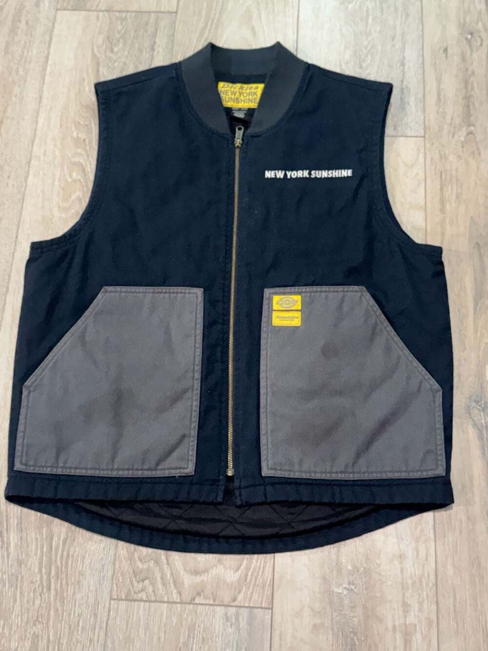 Dickies x New York Sunshine Limited Edition Install Team Workwear Vest Large